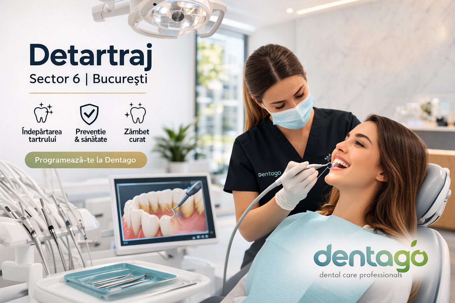 Detartrajul – mai mult decât o simplă curățare dentară